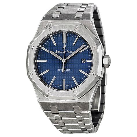 audemars piguet royal oak blue dial